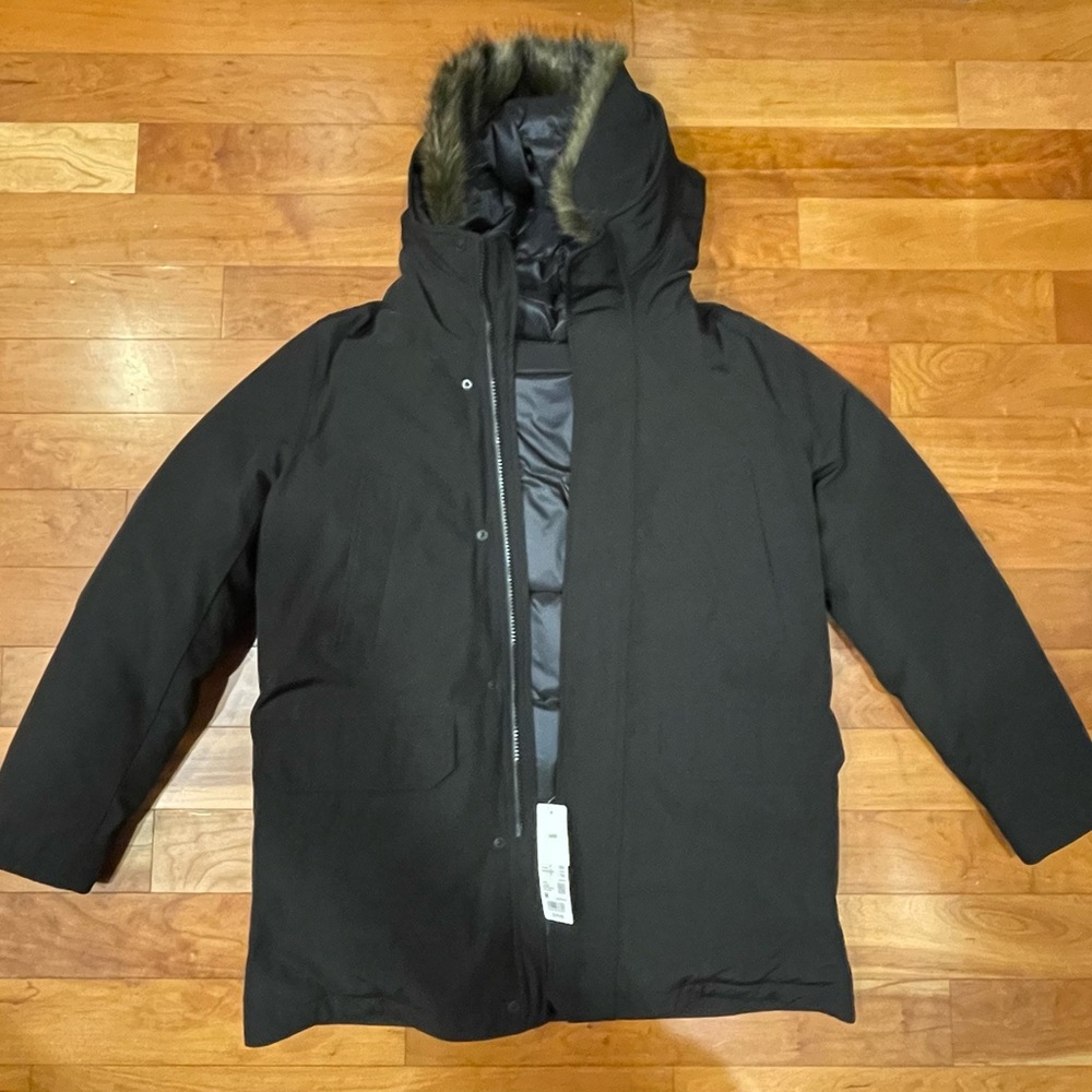 Men's Uniqlo Ultra Warm Hybrid Down Coat NWT